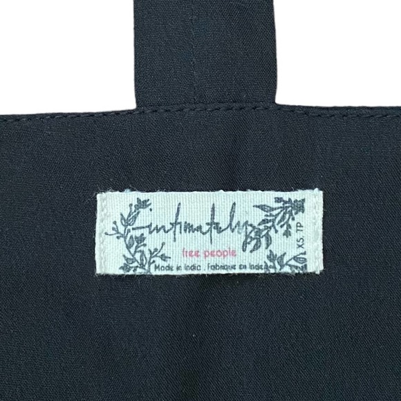 Intimately Free People Black Crop Top Size XS - Picture 3 of 5